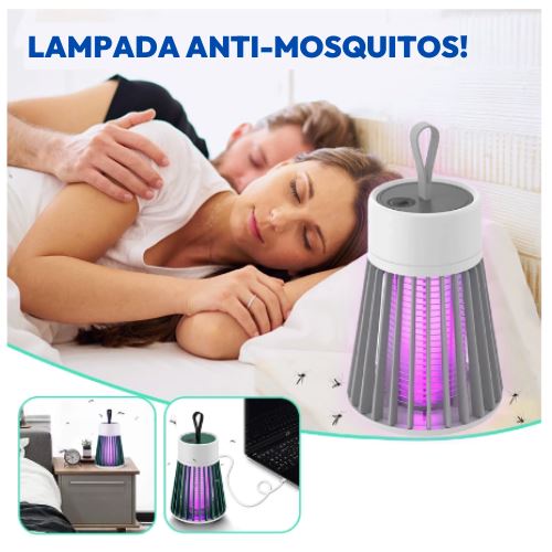 K´ Light Tech Repelente Armadilha de Mosquitos USB Recarregável